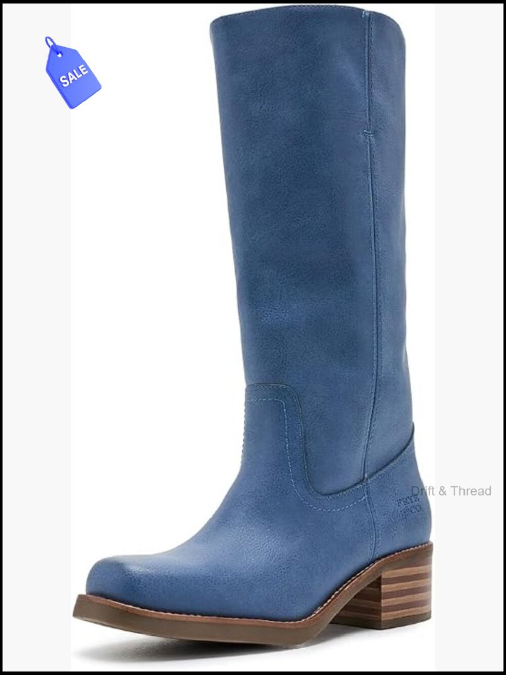 Women's Miranda 14 Mid-Calf Pull-On Equestrian Boots Square Toe Block Heel